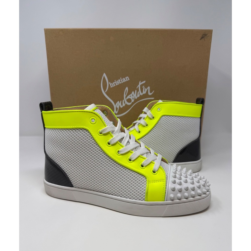 Christian Louboutin Louis Spike High Sneaker Size 7 US 40 EU